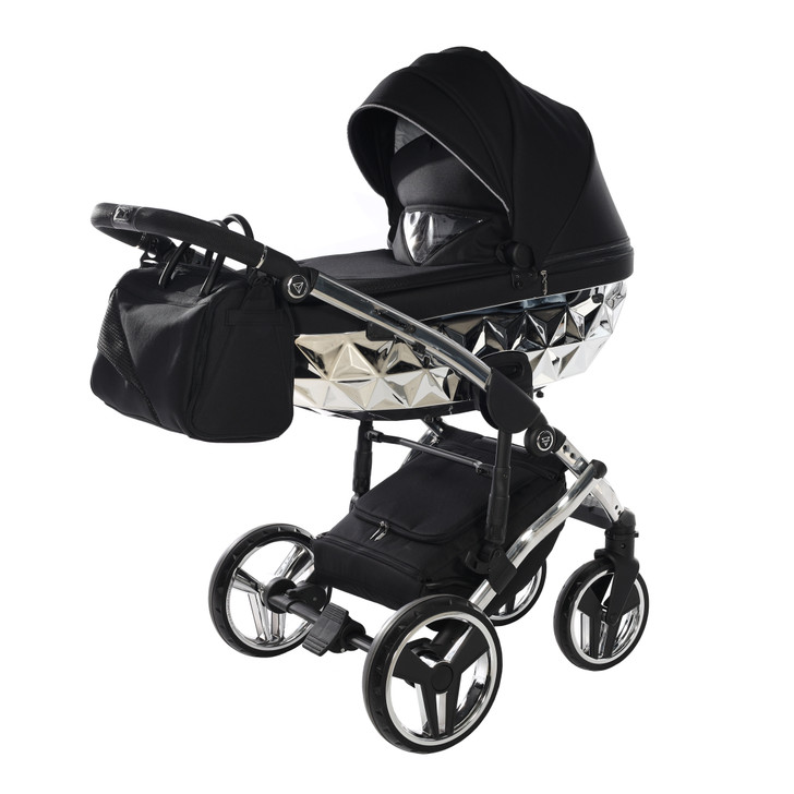 Fluo Individual Mirror Black Silver 2in1