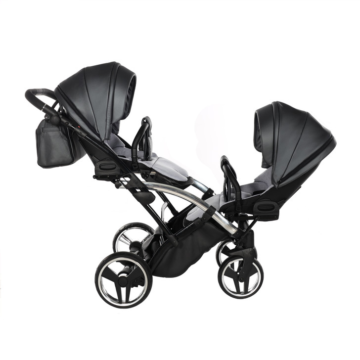 Duo Slim 2in1: Candy, Core, Compact (textile), Fluo Line and Fluo Individual -  1 x carrycot 2 x seat units