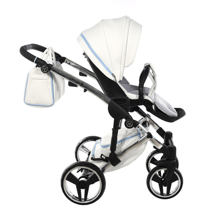 Junama Candy Blue stroller, pushchair and changing bag