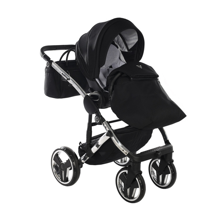Fluo Individual Mirror Black Silver 4in1