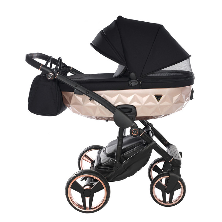 Fluo Individual Satin Black Rose Gold 4in1