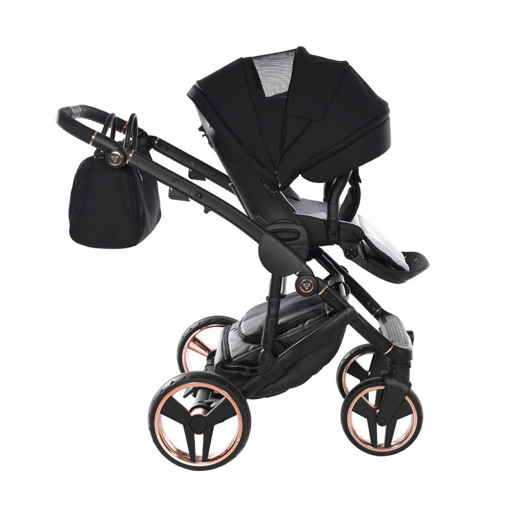 Fluo Individual Satin Black Rose Gold 4in1