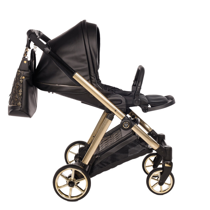 Elegante Art Deco Black 2in1