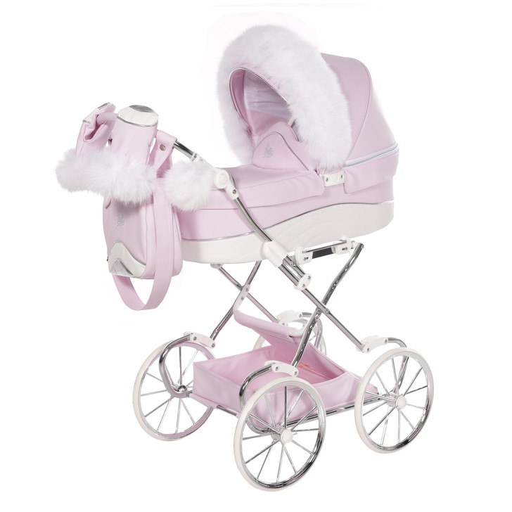 Lulla Pink Doll's Pram
