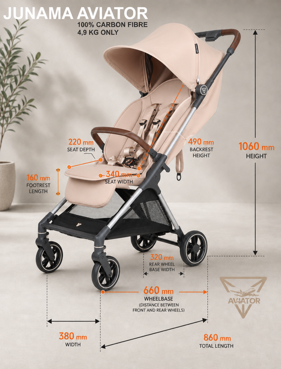 Junama Aviator Carbon Sand