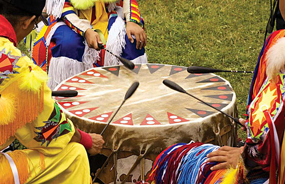 powwow drum native american beaters