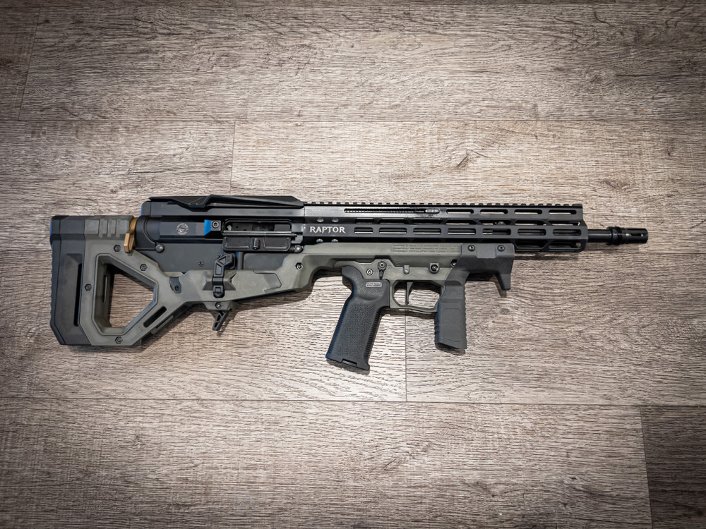 Black Talon Raptor 16" Rifle - Not Legal for Sale in CA,CT,DE,DC,IL,MA,NJ,NY,WA