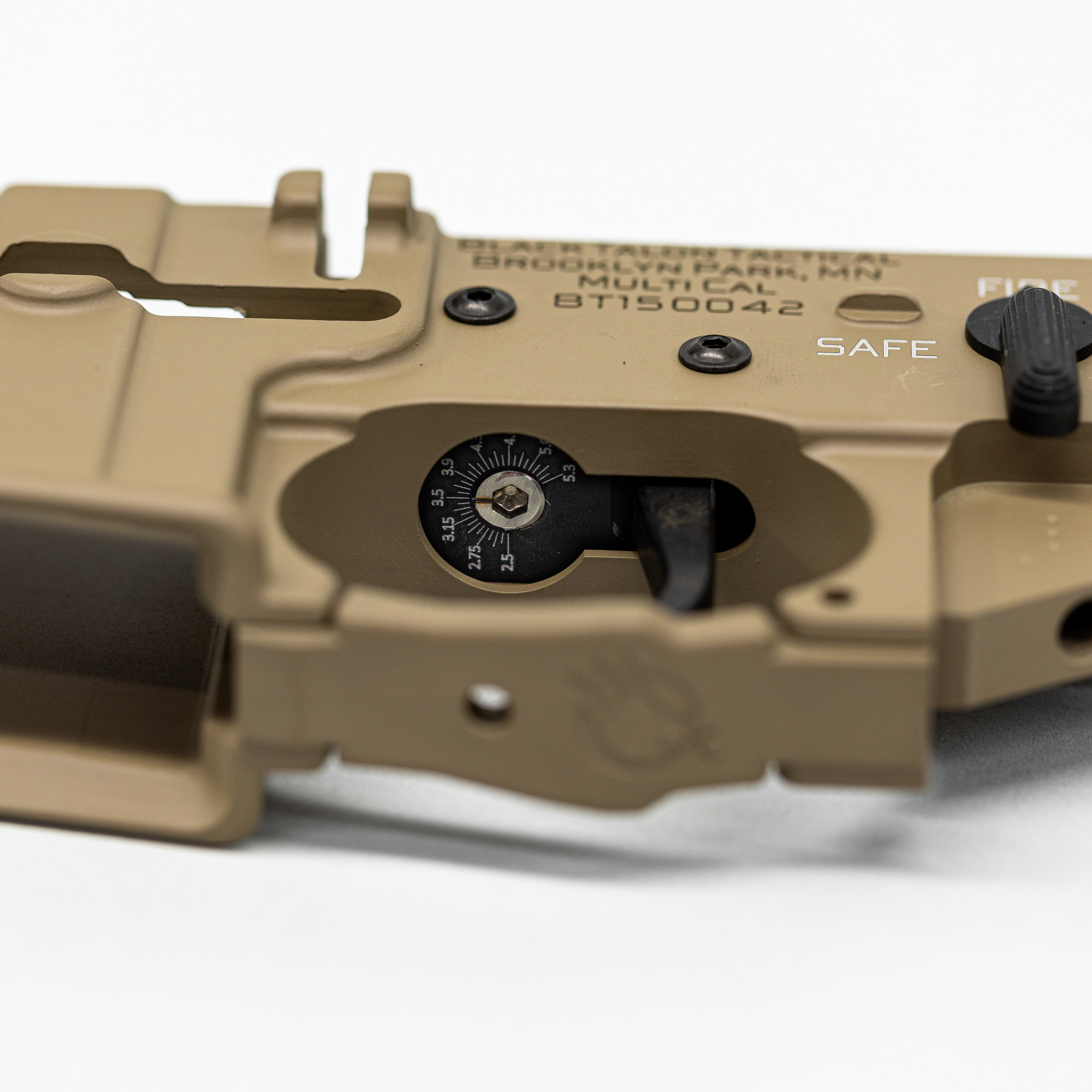 BT-15 Semi-Stripped Lower Receiver Assembly - FDE