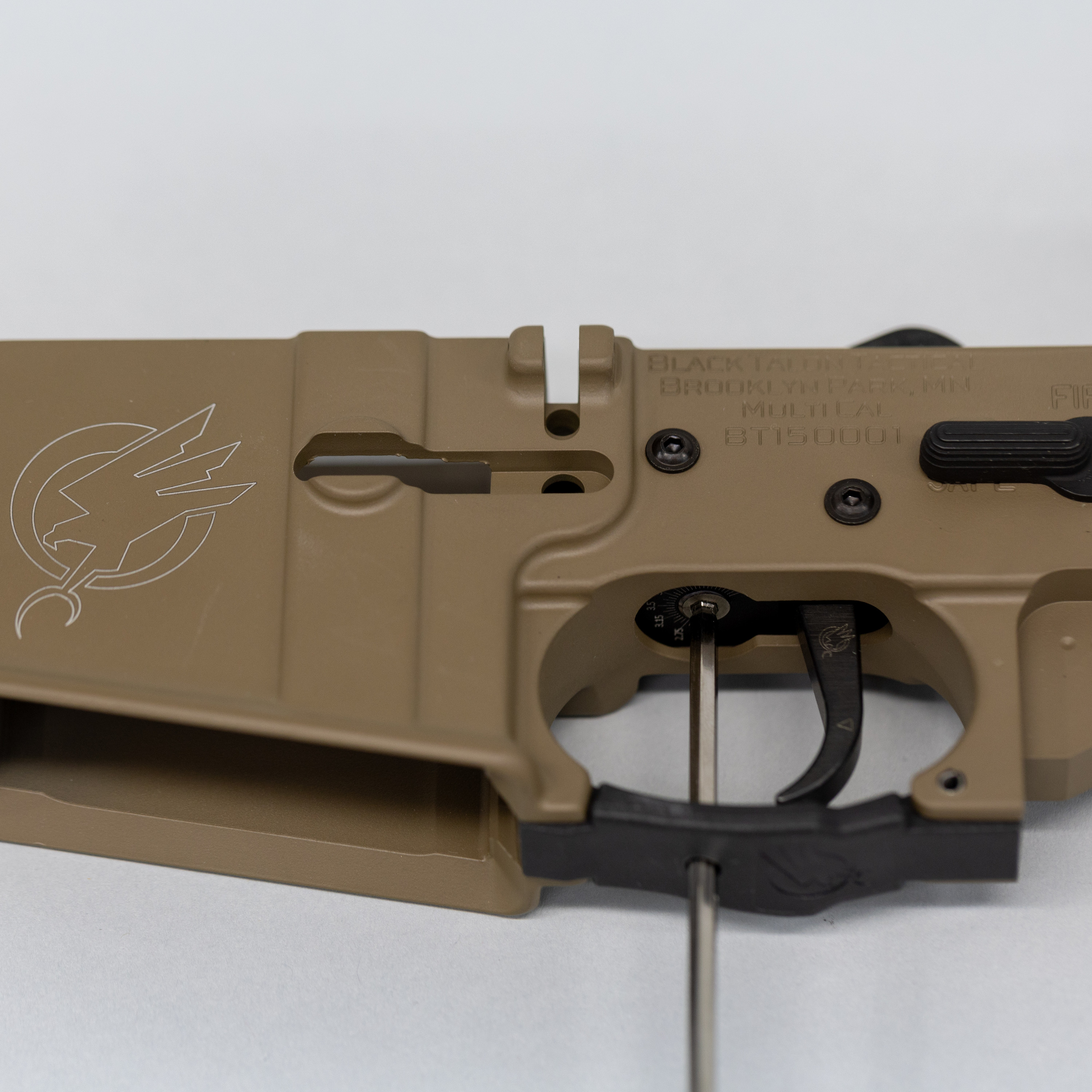 BT-15 Complete Rifle Lower Receiver Assembly FDE/ Black BT-15 Complete Rifle Lower Receiver Assembly FDE/ Black