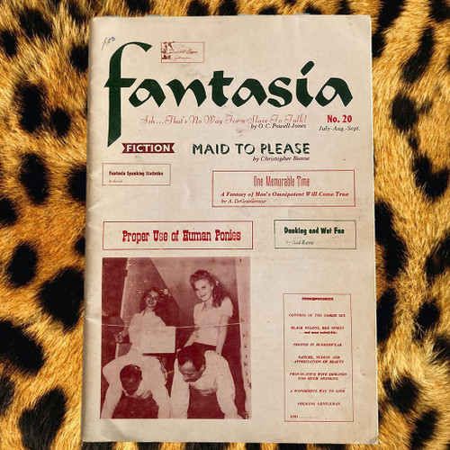 FANTASIA No. 20 June August September 1962