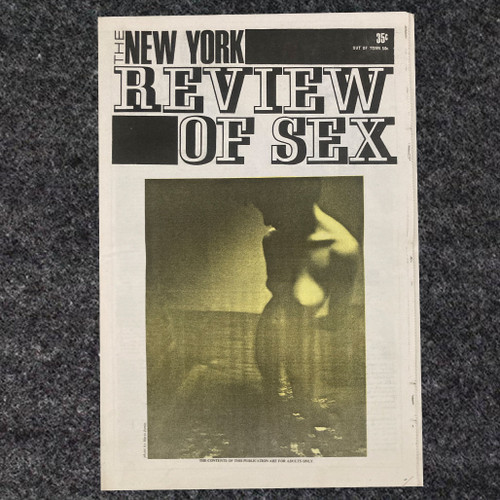 THE NEW YORK REVIEW OF SEX Vol. 2 No. 2 April 1 1969