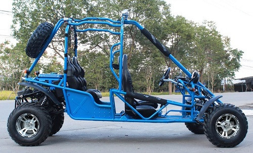 Donfang 169cc Spider Gokart 4 Seaters with Chrome Wheels