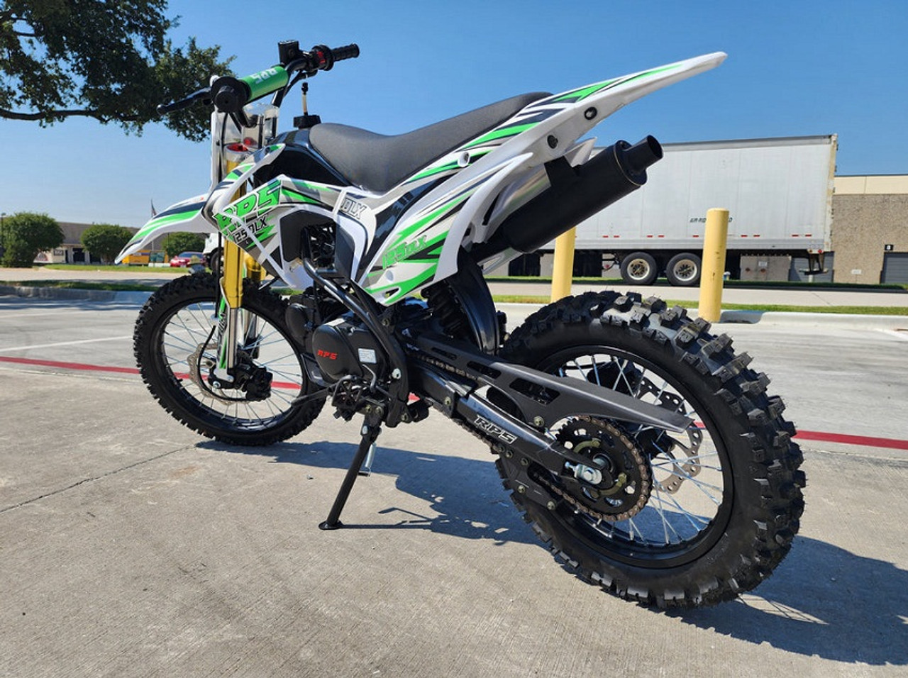 RPS 125 DLX Dirt Bike - Free Shipping, Fully Assembled/Tested