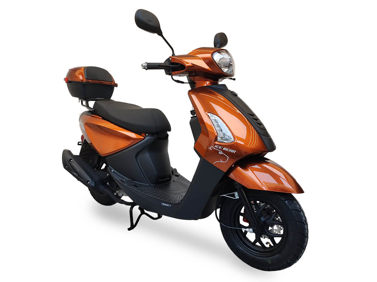 IceBear Jax PMZ50-3 50cc GY6 Scooter – LED Lights, USB Port, EPA