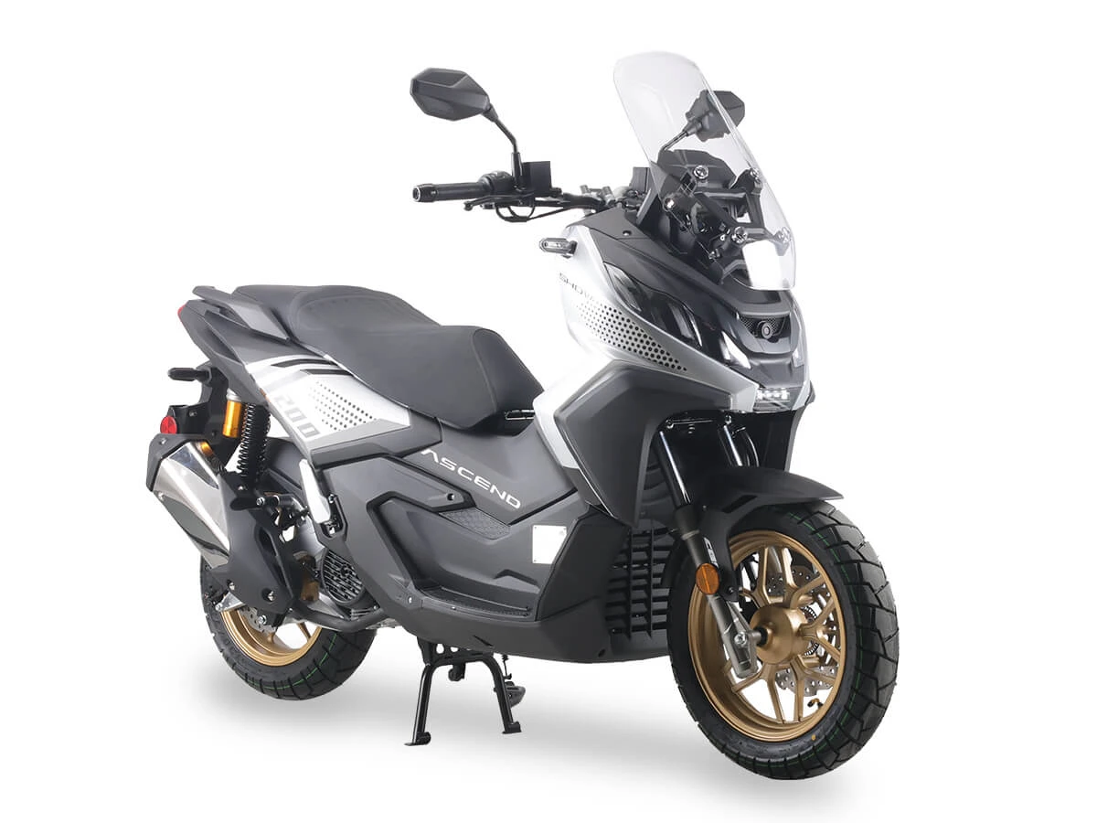 2026 Ice Bear SHDW 200cc Premium EFI Scooter – Keyless Ignition, CVT & Alloy Wheels