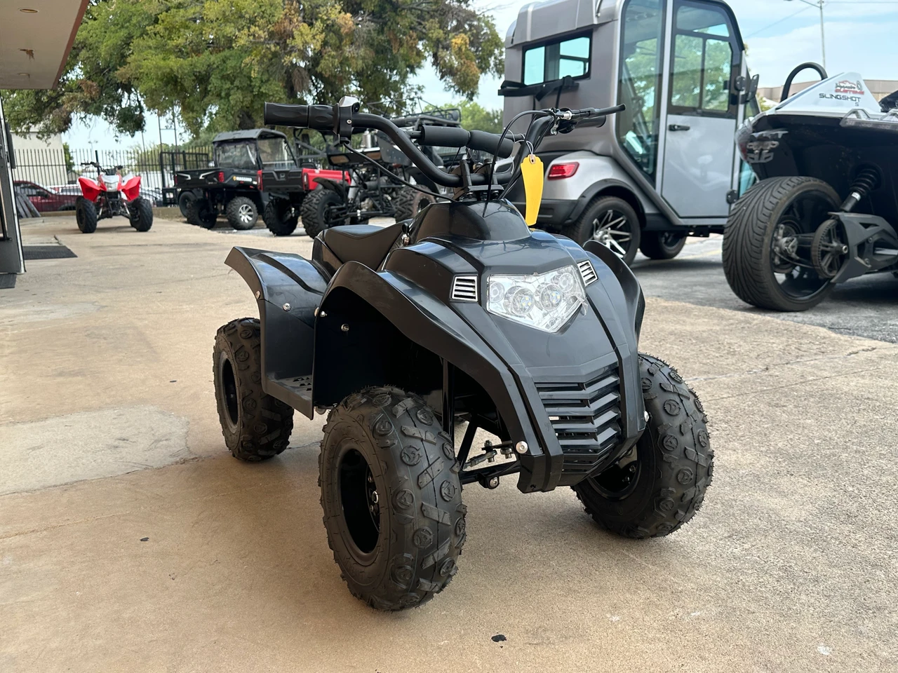 Pre-Owned 2023 SSR Motorsports ABT-E350R – 350W Electric Youth ATV with 24V Battery