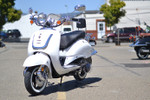 Amigo ZN150T-G 149cc Street Legal Scooter, 4 Stroke Air Cooled, Remote Start