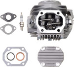 52.4mm Complete Cylinder Head 66mm Valves Replacement for 4 Stroke Chinese TaoTao Coolster 110cc Engine ATV Go Kart Dirt Bike