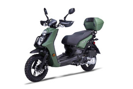 Amigo RX-150 Adventure Scooter, 13" Knobby Tires And FR & RR Disc Brakes!