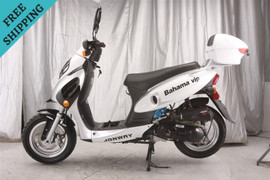 Cougar Cycle BAHAMA 150cc (QT-12A) Scooter, 4 Stroke, Air-Forced Cool,Single Cylinder