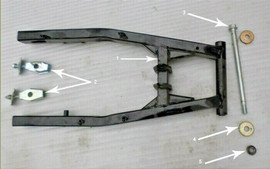 RPS Hawk 250 Rear Wheel Chain Adjuster RPS Hawk 250 Rear Wheel Chain Adjuster