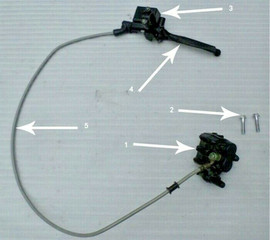 RPS Hawk 250 Front Brake Master Cylinder RPS Hawk 250 Front Brake Master Cylinder