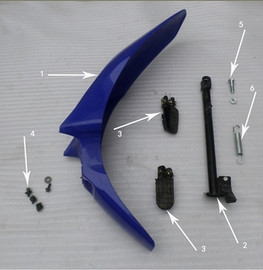 Hawk 250 Front fender Hawk 250 Front fender