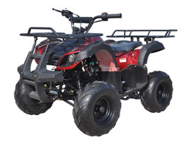 Ice Bear 125CC Youth Quad Atv Automatic With Reverse, Remote Kill, 7" Wheel (Pah125-8S), Air Cooled, 4-Stroke, - Red Ice Bear 125CC Youth Quad Atv Automatic With Reverse, Remote Kill, 7" Wheel (Pah125-8S), Air Cooled, 4-Stroke, - Red