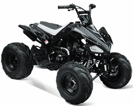 MID SIZE ATV 125CC G - Black MID SIZE ATV 125CC G - Black