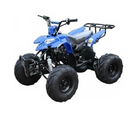 ICE BEAR ''Big Raptor'' 125cc ATV Automatic with Reverse - Blue ICE BEAR ''Big Raptor'' 125cc ATV Automatic with Reverse - Blue
