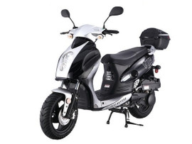 Taotao 150cc Pilot Moped Gas Scooter Electric Start, Kick Start Back Up CA Legal - Fully Assembled and Tested Taotao 150cc Pilot Moped Gas Scooter Electric Start, Kick Start Back Up CA Legal - Fully Assembled and Tested