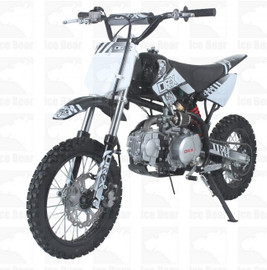 Ice Bear Roost (PAD125-1) 125cc Dirt Bike, 4-speeds, Kick Start Ice Bear Roost (PAD125-1) 125cc Dirt Bike, 4-speeds, Kick Start