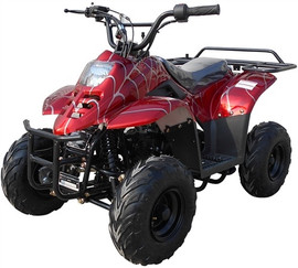 ICE BEAR 110cc Youth ATV Automatic w/ Reverse Remote Control, 6" Tires (PAH110-2), CARB APPROVED - Red ICE BEAR 110cc Youth ATV Automatic w/ Reverse Remote Control, 6" Tires (PAH110-2), CARB APPROVED - Red