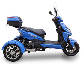 ICE BEAR MOJO Z (PST50-Z1) 50CC TRIKES, WITH WINDSHIELD - Blue ICE BEAR MOJO Z (PST50-Z1) 50CC TRIKES, WITH WINDSHIELD - Blue