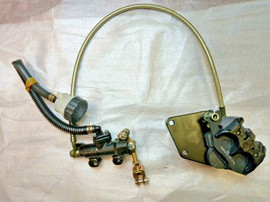 RPS Hawk 250 Rear Brake Assembly RPS Hawk 250 Rear Brake Assembly