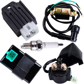 CDI Box Ignition Coil 5 Pin Regulator Rectifier Relay Spark plug For Kazuma Meerkat 50cc Falcon 70cc 90cc 110cc Taotao Roketa Coolster 110CC ATV 3050B X15 X 18 R Nitro X19 SSR Pocket Bike CDI Box Ignition Coil 5 Pin Regulator Rectifier Relay Spark plug For Kazuma Meerkat 50cc Falcon 70cc 90cc 110cc Taotao Roketa Coolster 110CC ATV 3050B X15 X 18 R Nitro X19 SSR Pocket Bike