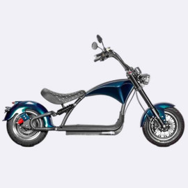 M1P Fat Tire Electric Citycoco Scooter Free shipping from US Warehouse - Blue M1P Fat Tire Electric Citycoco Scooter Free shipping from US Warehouse - Blue