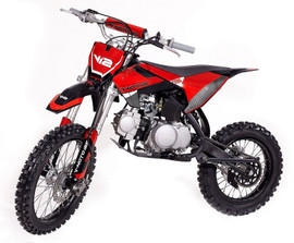 VITACCI DB-V12 124cc Dirt Bike, 4-Gear Manual Shift, 4-Stroke, Air Cooled - Fully Assembled And Tested VITACCI DB-V12 124cc Dirt Bike, 4-Gear Manual Shift, 4-Stroke, Air Cooled - Fully Assembled And Tested