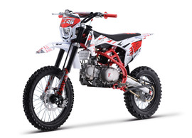 Trailmaster TM C40 140Cc Dirt Bike, Zm-Single Cylinder, 4-Stroke, Oil Cooling - Red