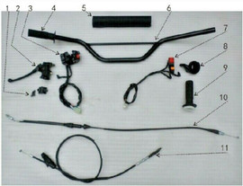 RPS Hawk 250 Clutch Cable RPS Hawk 250 Clutch Cable