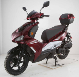 Vitacci Zoom 150Cc Scooter, GY6 4-Stroke, Air Cooled, CVT automatic - Burgundy Vitacci Zoom 150Cc Scooter, GY6 4-Stroke, Air Cooled, CVT automatic - Burgundy