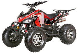 Coolster 3200S Sports Style Adult ATV, 168.9Cc, Alloy Rims, Automatic with reverse, Electric Start - Red