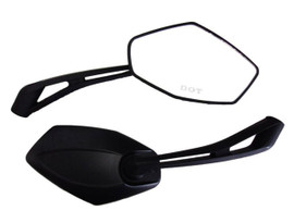 MMG Universal Mirror Set, 8mm RH/RH Thread - BLACK MMG Universal Mirror Set, 8mm RH/RH Thread - BLACK
