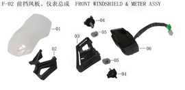 Lifan KVP 150 Windshield Lifan KVP 150 Windshield