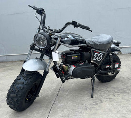 TrailMaster Mini Bike Hurricane 200 Pro Electric start and pull start backup Powerful 196cc OHV engine