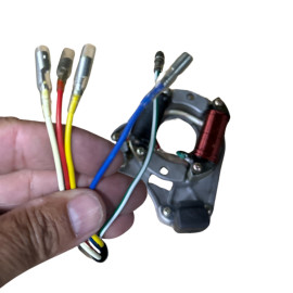 2 Coil Stator Ignition Magneto Plate for 49cc-125cc Chinese ATVs, Quads, Go-Karts, and Dirt Bikes 2 Coil Stator Ignition Magneto Plate for 49cc-125cc Chinese ATVs, Quads, Go-Karts, and Dirt Bikes