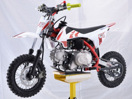 Dongfang 110cc Dirt Bike RF ZOOME K1-110 with Automatic Transmission, Electric Start, Front Hydraulic Disc Brake, Chain Drive Dongfang 110cc Dirt Bike RF ZOOME K1-110 with Automatic Transmission, Electric Start, Front Hydraulic Disc Brake, Chain Drive