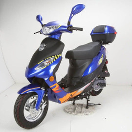 DongFang Express 50cc (EXPRESS-QX-50) Gas Scooter Moped With Auto Transmission-Fully Assembled And Tested