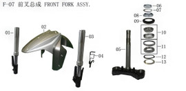 Lifan Kpv150 Steering Stem Dust Ring (KPVF07-13)
