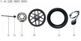 Lifan Kpm 200 Front Wheel Right Bushing (Image #02) Lifan Kpm 200 Front Wheel Right Bushing (Image #02)